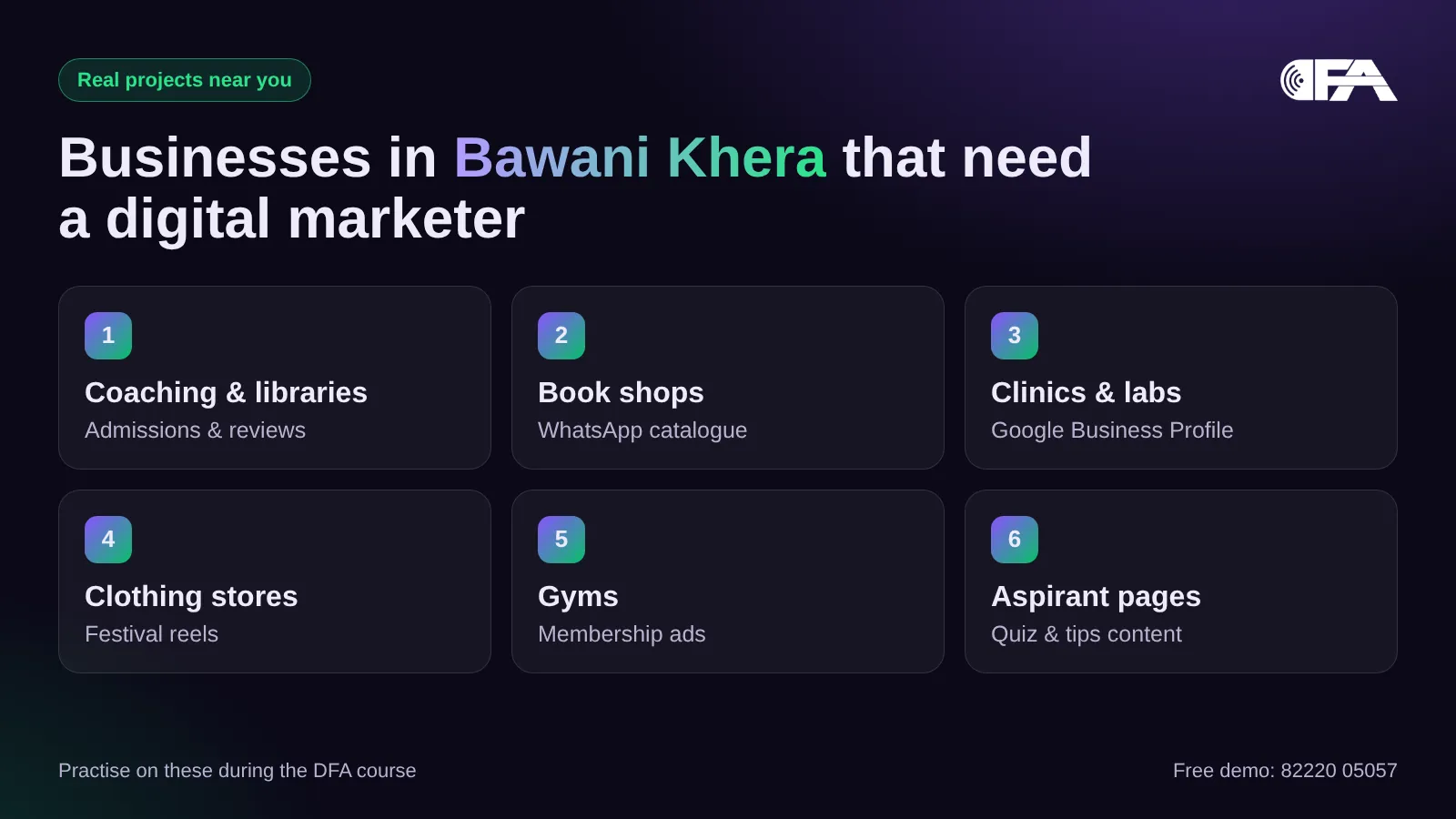 Businesses in Bawani Khera that need a digital marketer