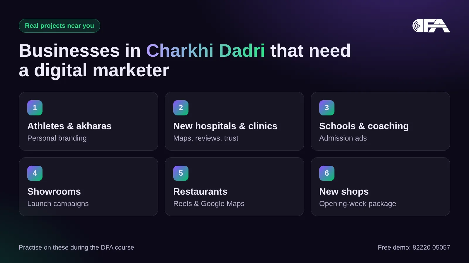 Businesses in Charkhi Dadri that need a digital marketer