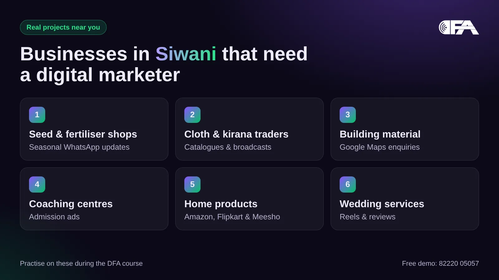 Businesses in Siwani that need a digital marketer